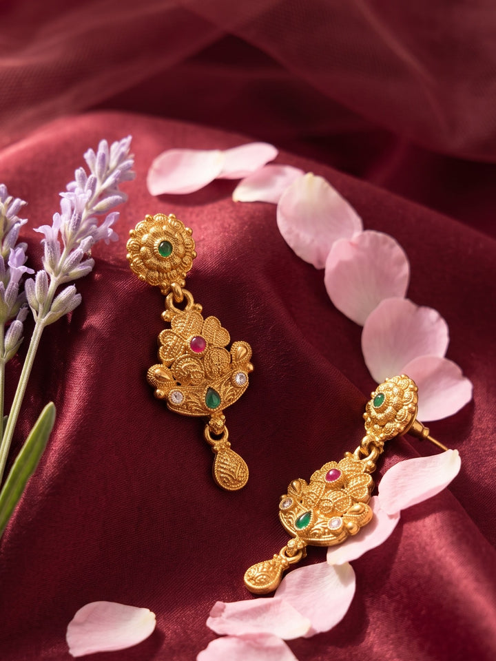 Mahalakshmi Mayura Nakshi Haram Necklace Set