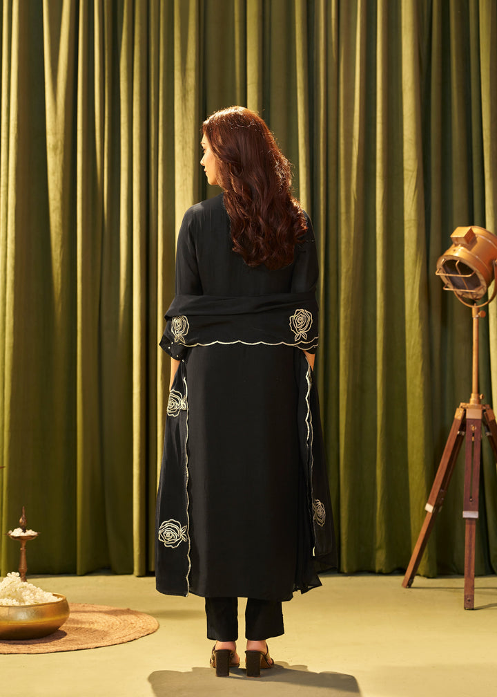 Albeli jade embroidery anarkali suit set