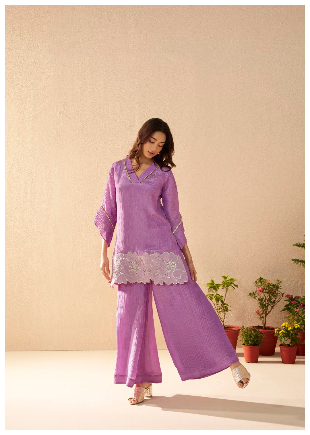 Albeli thistle premium work co-ord set