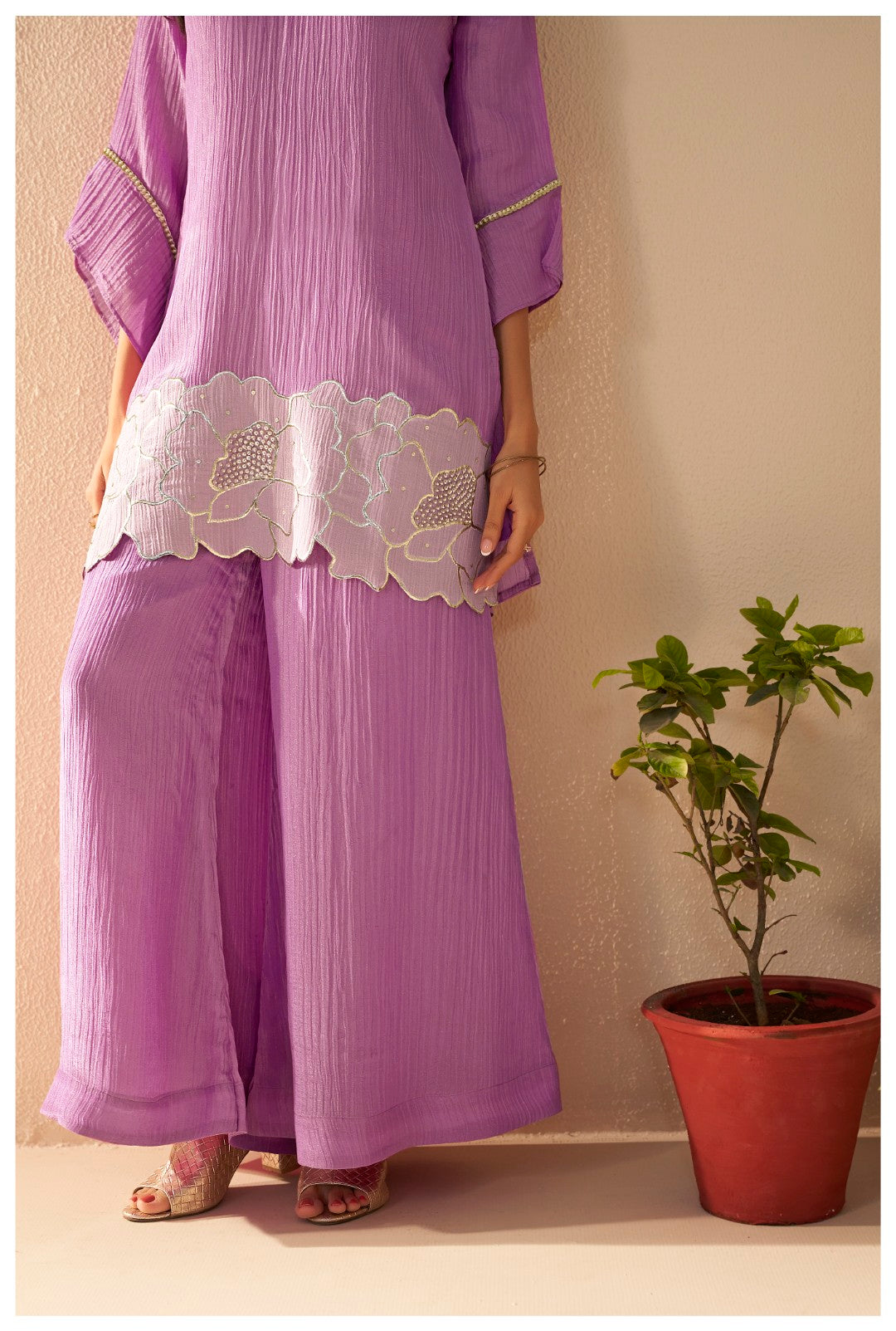 Albeli thistle premium work co-ord set