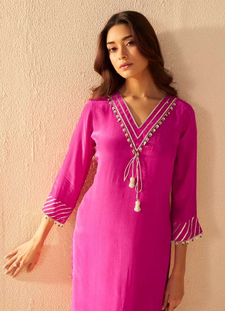 Albeli cameo premium work suit set