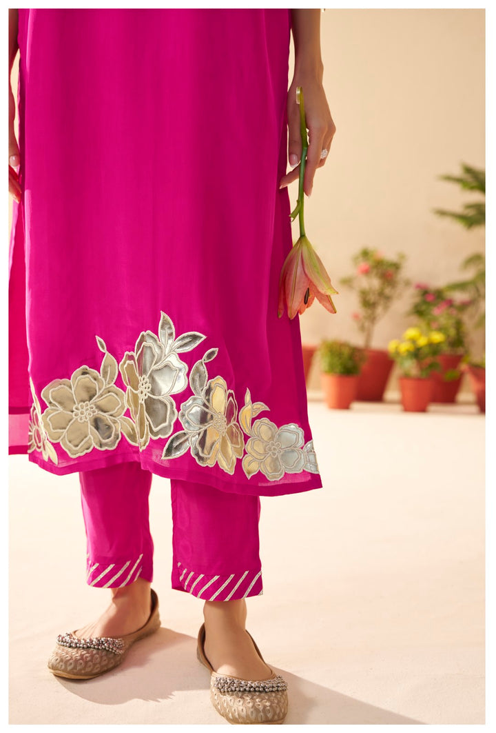 Albeli cameo premium work suit set