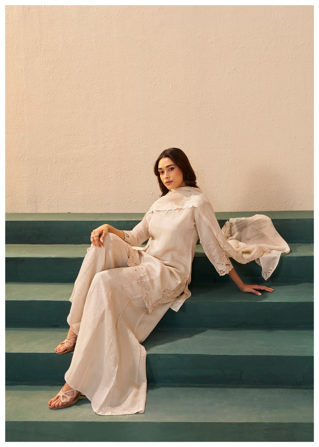 Albeli daisy full work suit set