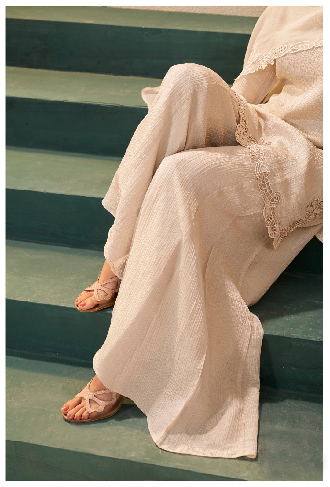 Albeli daisy full work suit set