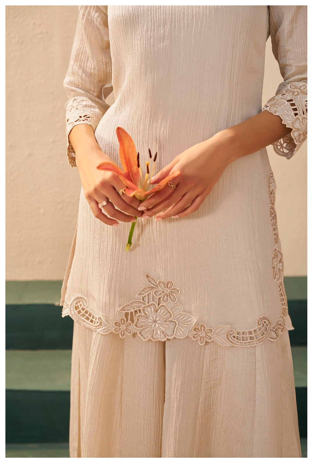 Albeli daisy full work suit set