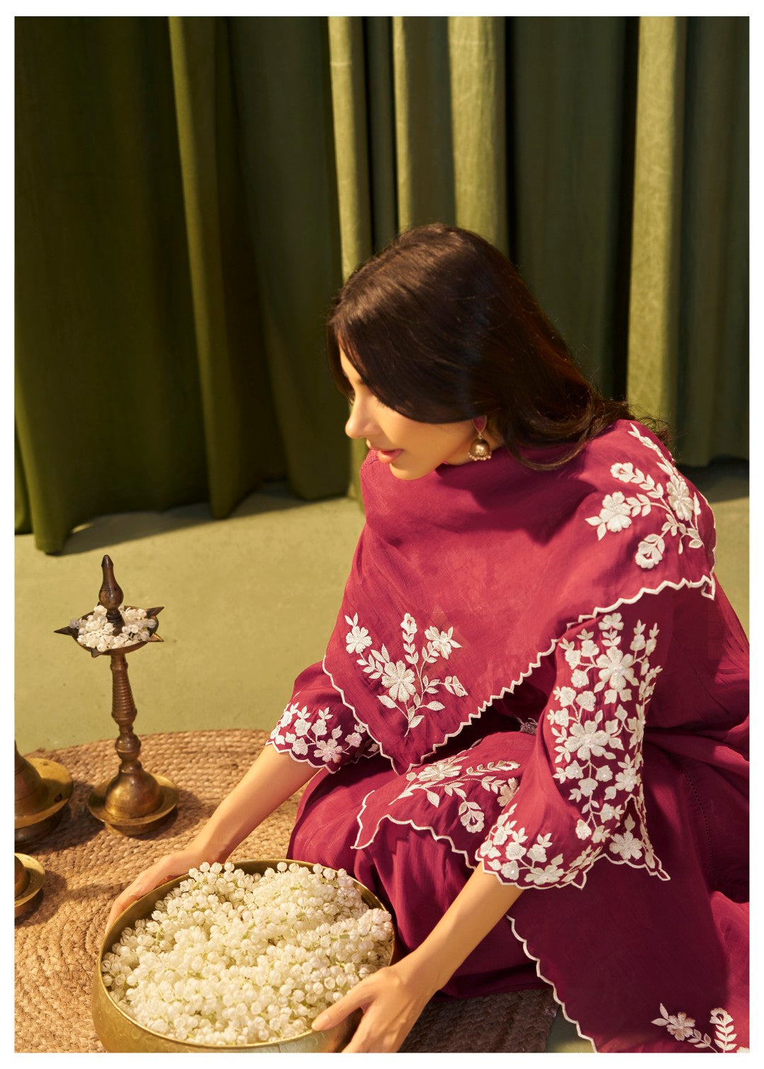 Albeli Sangria Full Work Premium Suit Set