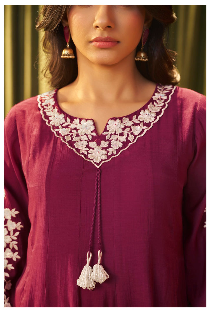 Albeli Sangria Full Work Premium Suit Set