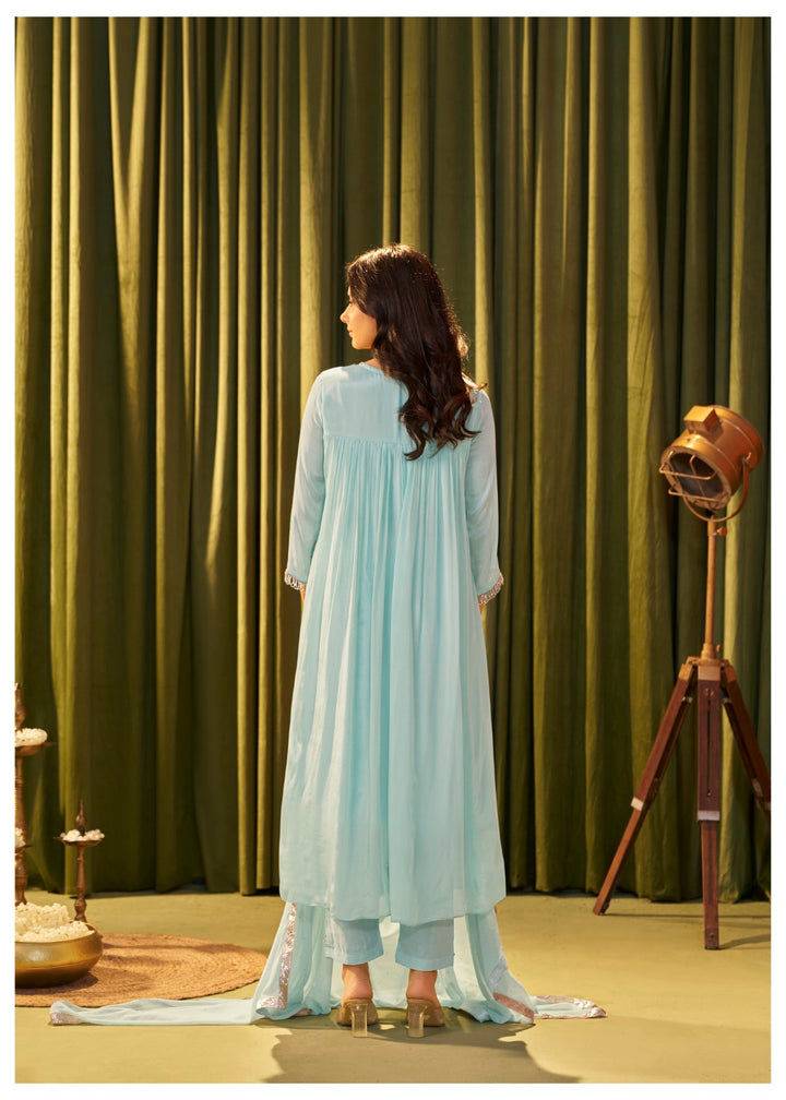 Albeli sky full work suit set