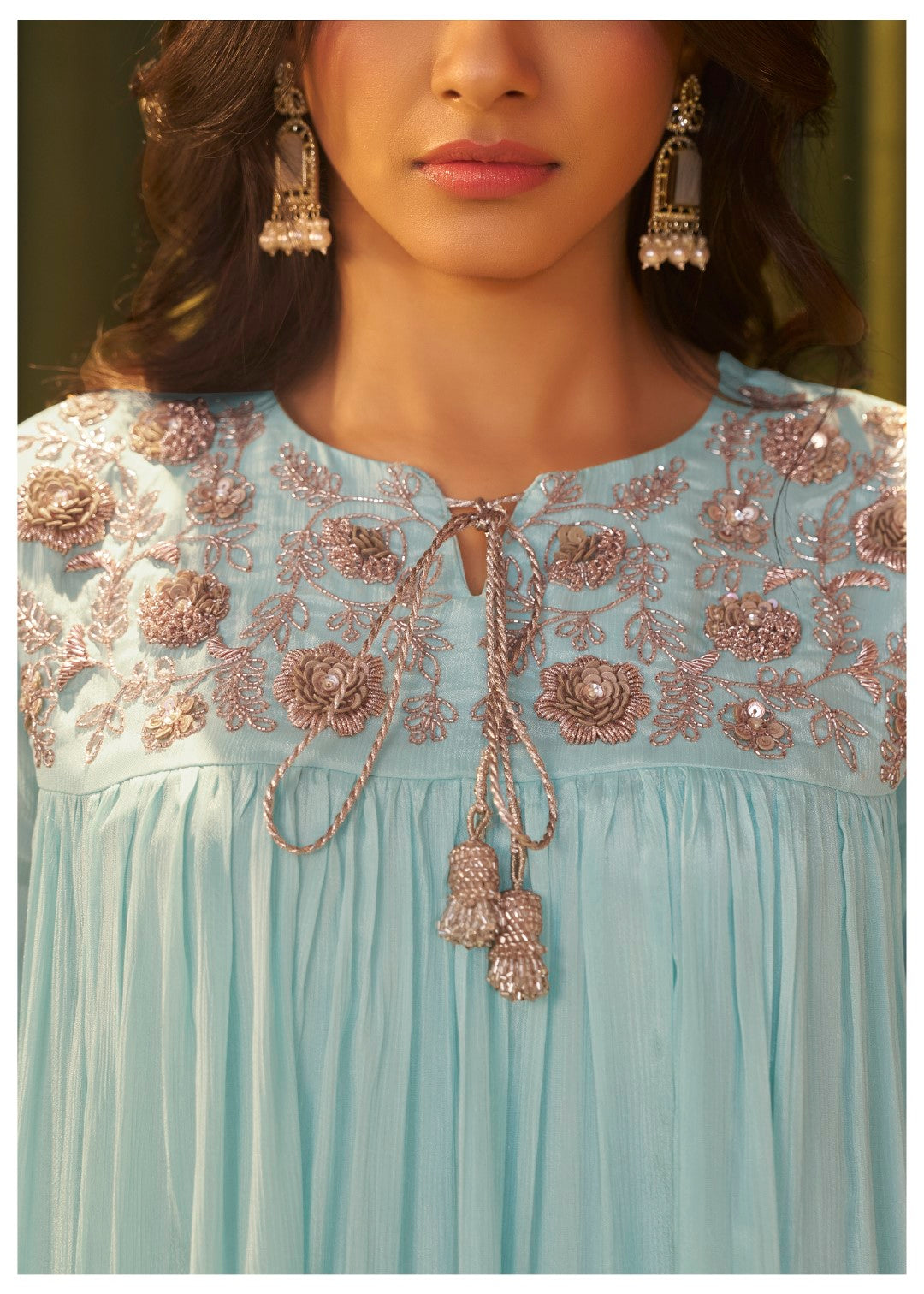 Albeli sky full work suit set