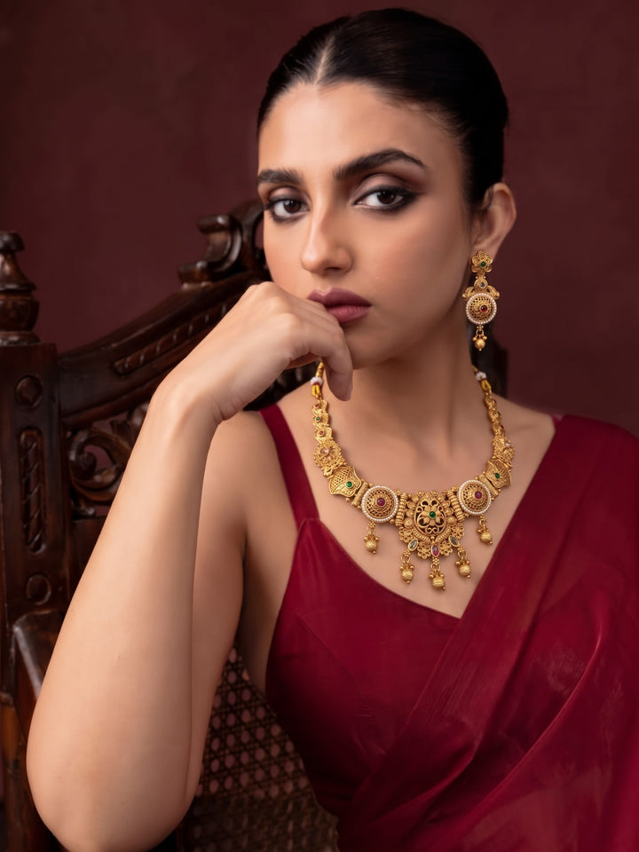 Lakshmi Rajsi Ratan Necklace Set
