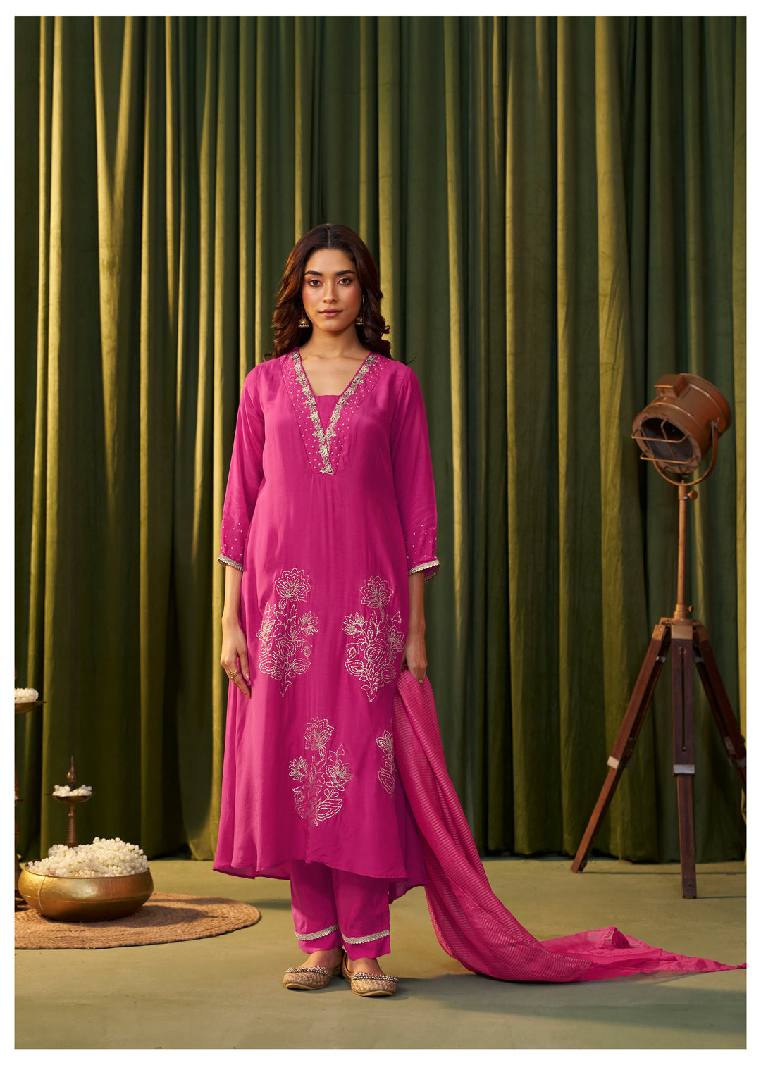 Albeli Rose Premium Work Suit Set