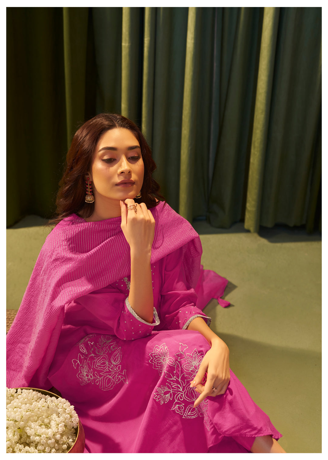 Albeli Rose Premium Work Suit Set