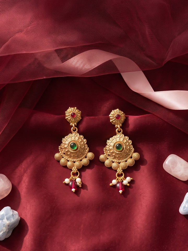 Pushpika Antique Necklace Set