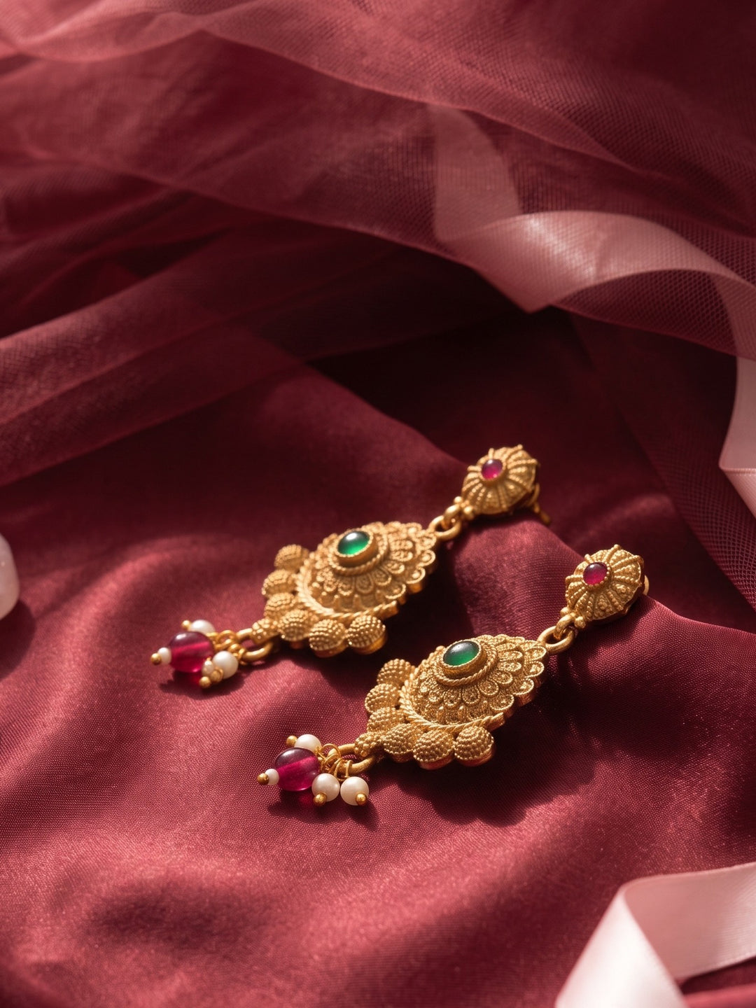 Pushpika Antique Necklace Set