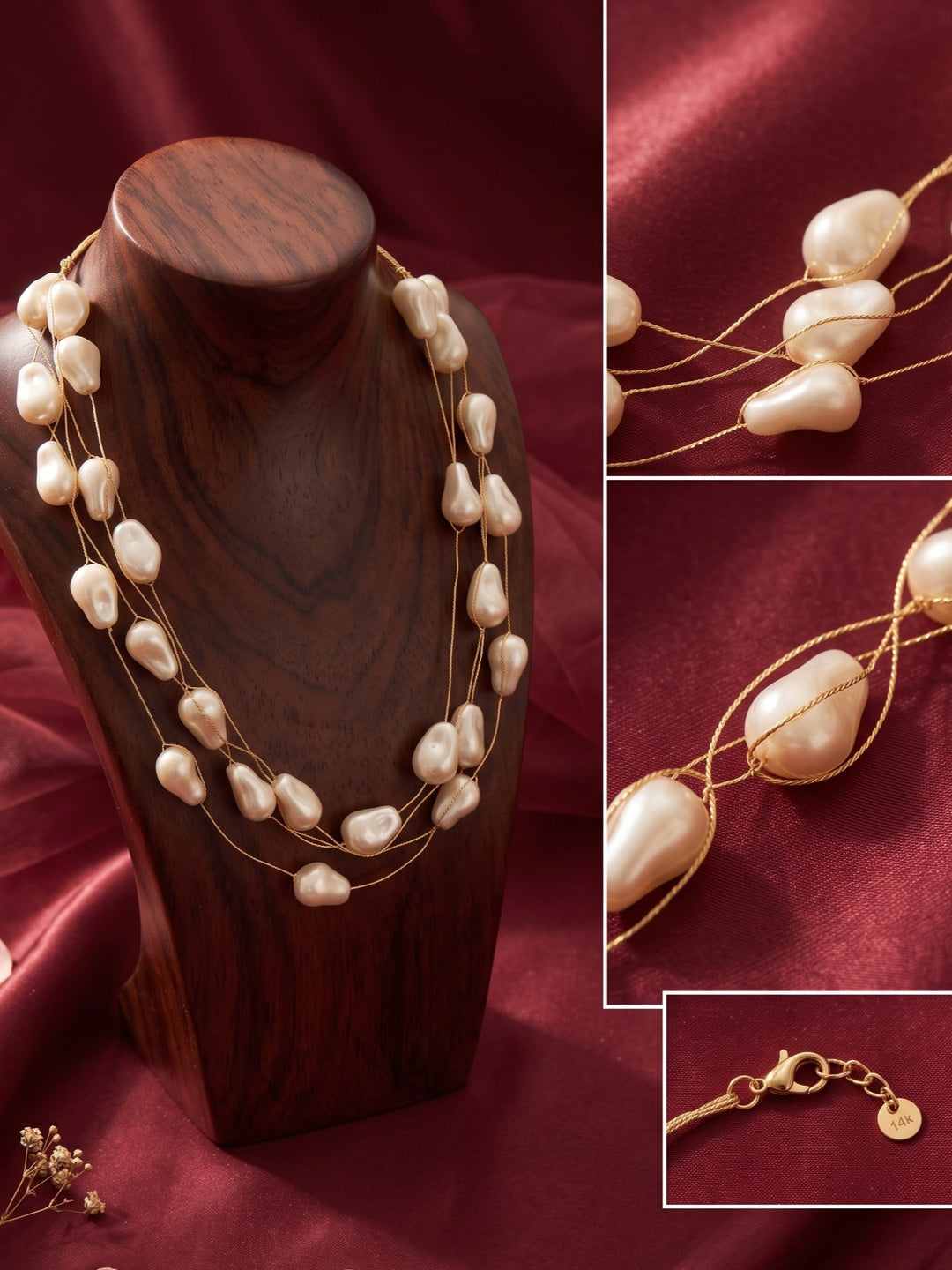 Pearl Layers Necklace