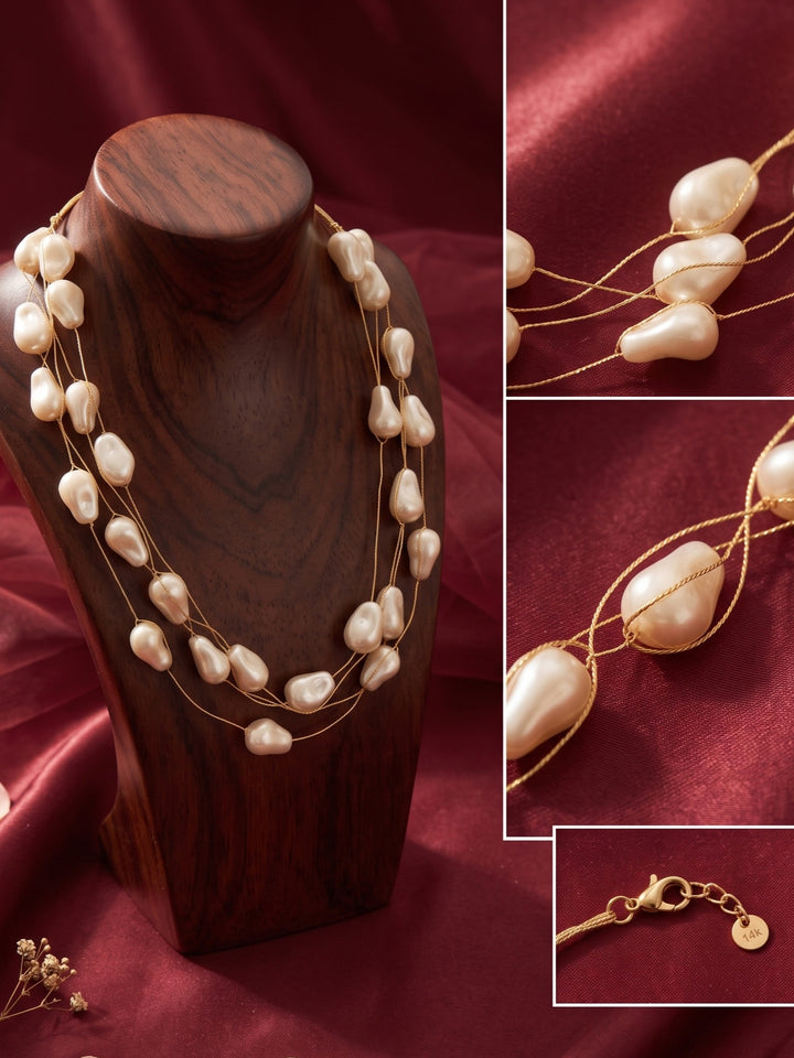 Pearl Layers Necklace