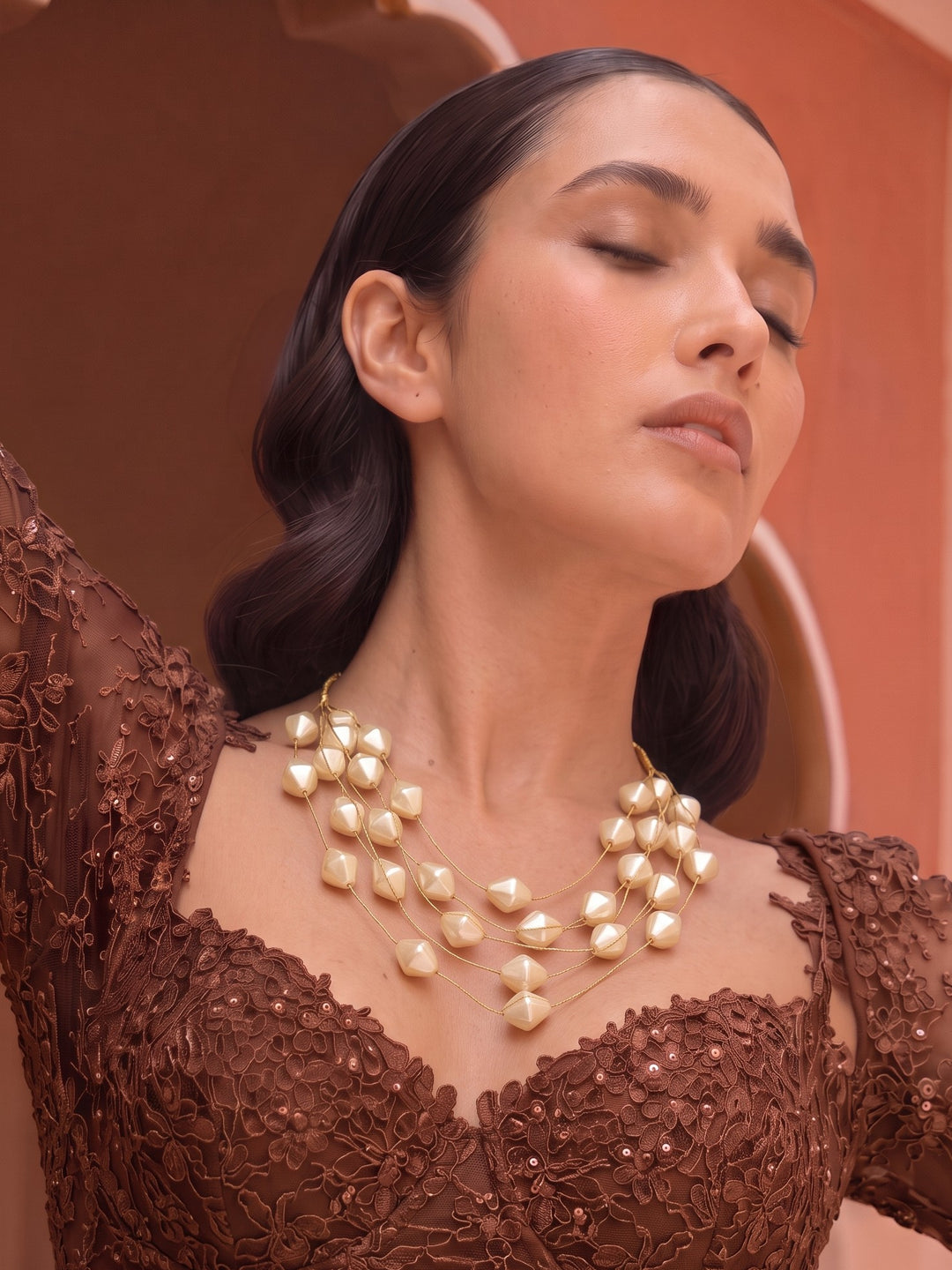 Pearl Layers Necklace