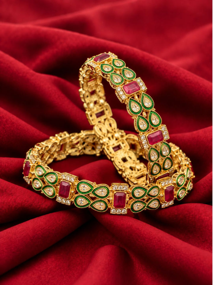 Shahi Kundan Bangles
