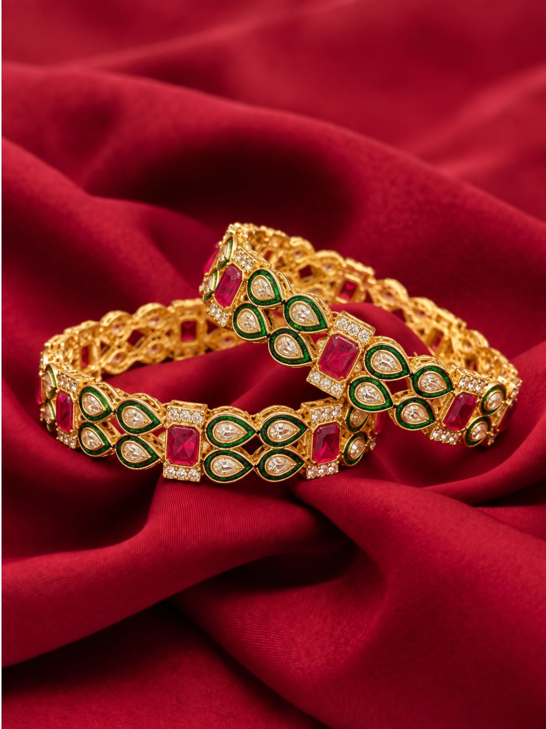 Shahi Kundan Bangles