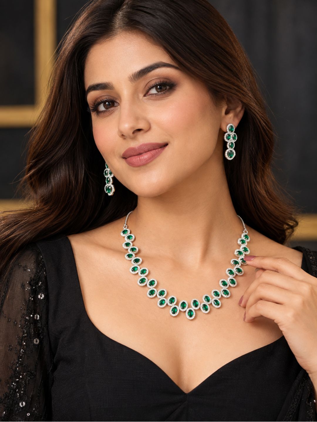 Meenakshi Kundanika Set