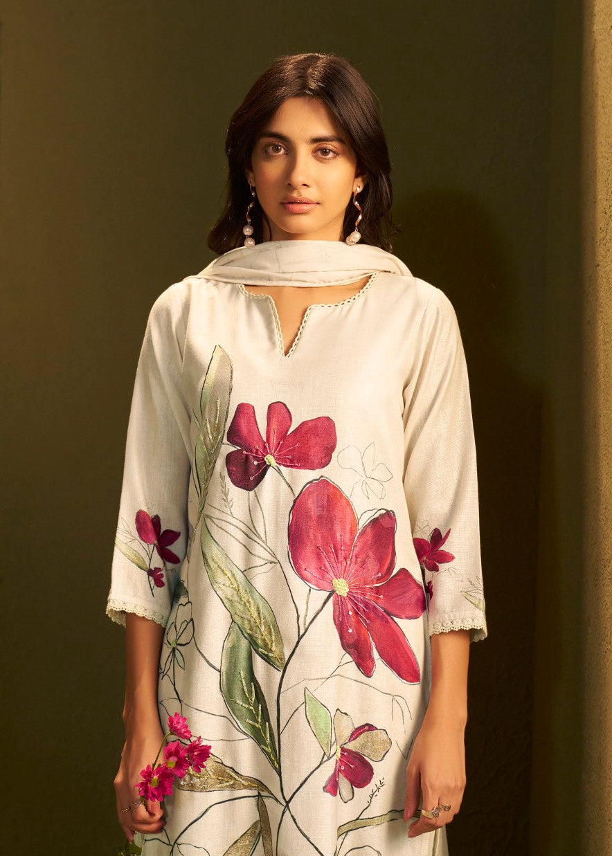 Itrh Rosy linen suit set