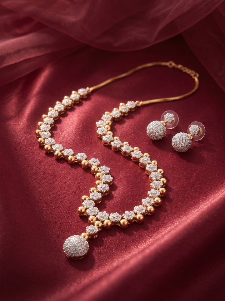Sharanya Gold Stone set