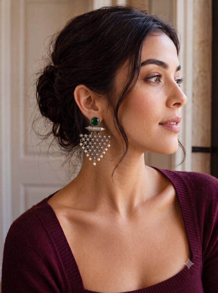 Rajsi Noor Stone Earrings
