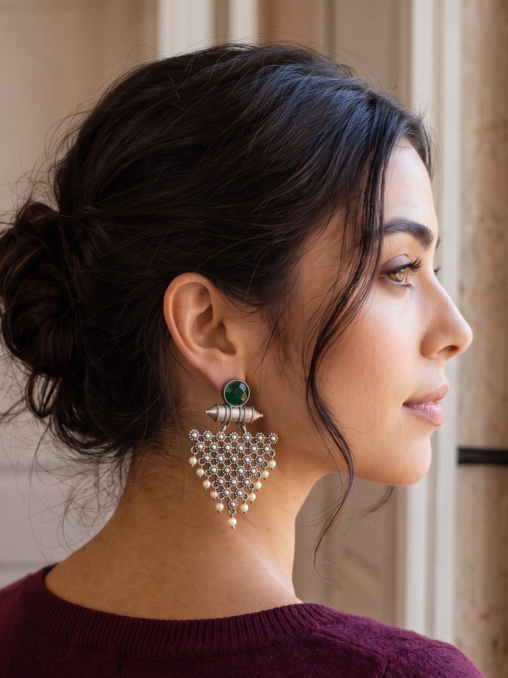 Rajsi Noor Stone Earrings