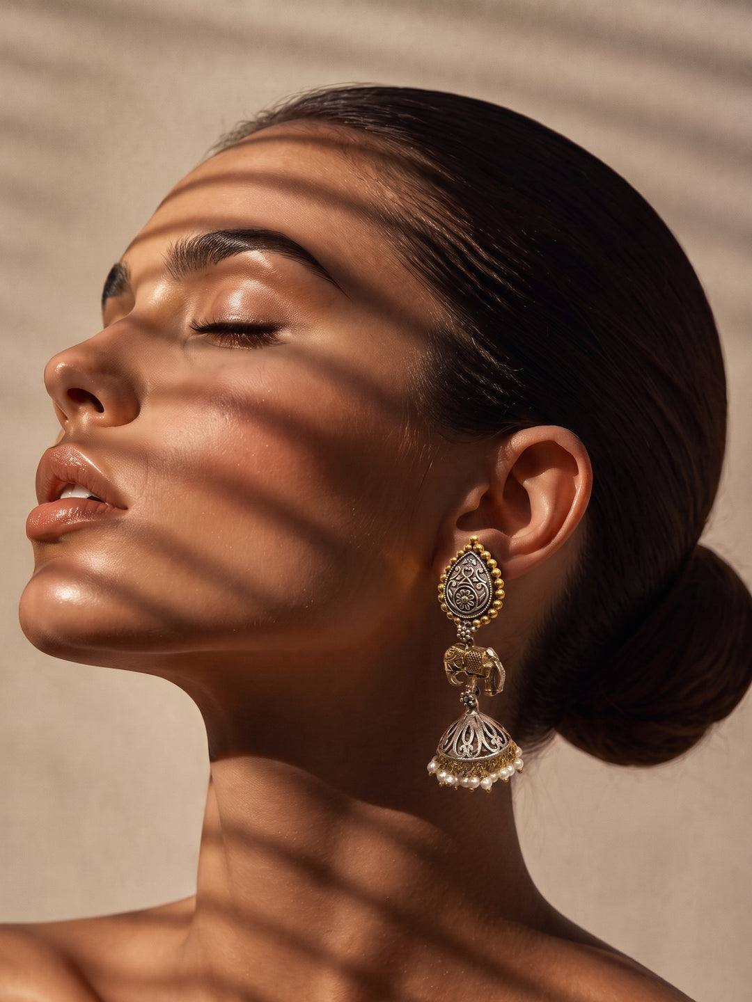 Kumud Oxidised Earrings