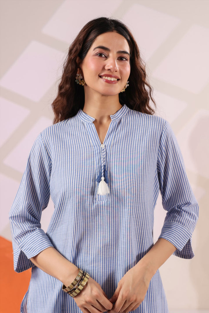 Fera indi stripes cotton stripes co-ord set