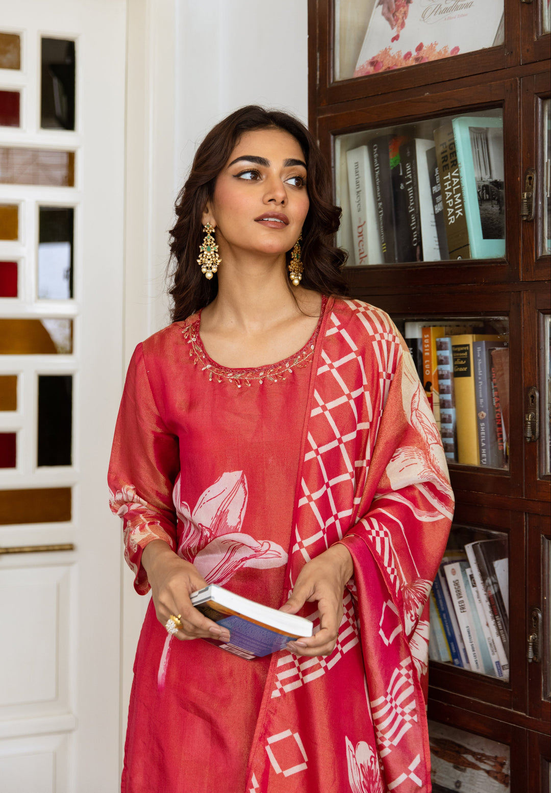 Bakul Vermi Premium Shimmer  Suit set