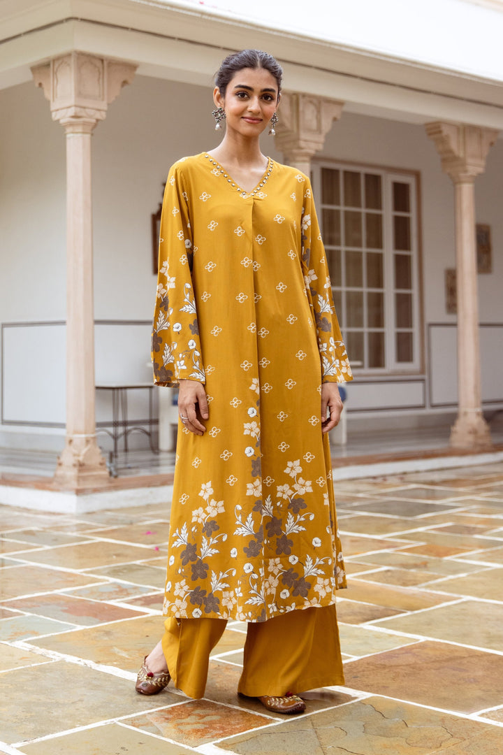 Shimoni Amber Printed Kurta Pant Set