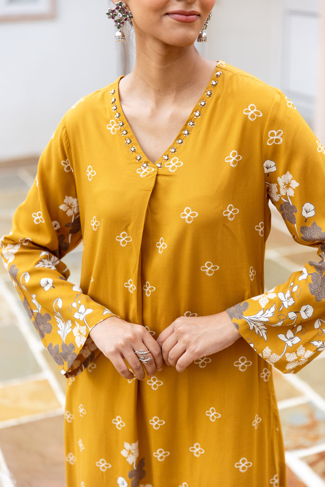 Shimoni Amber Printed Kurta Pant Set