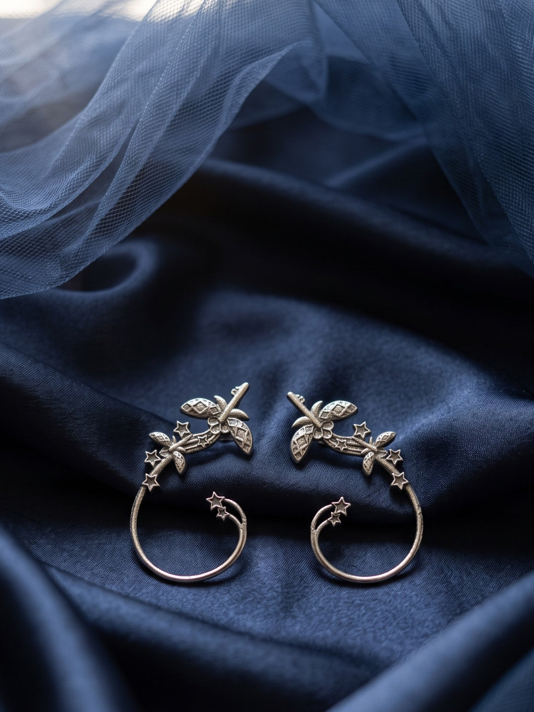 Ruhani Oxidised Eearrings
