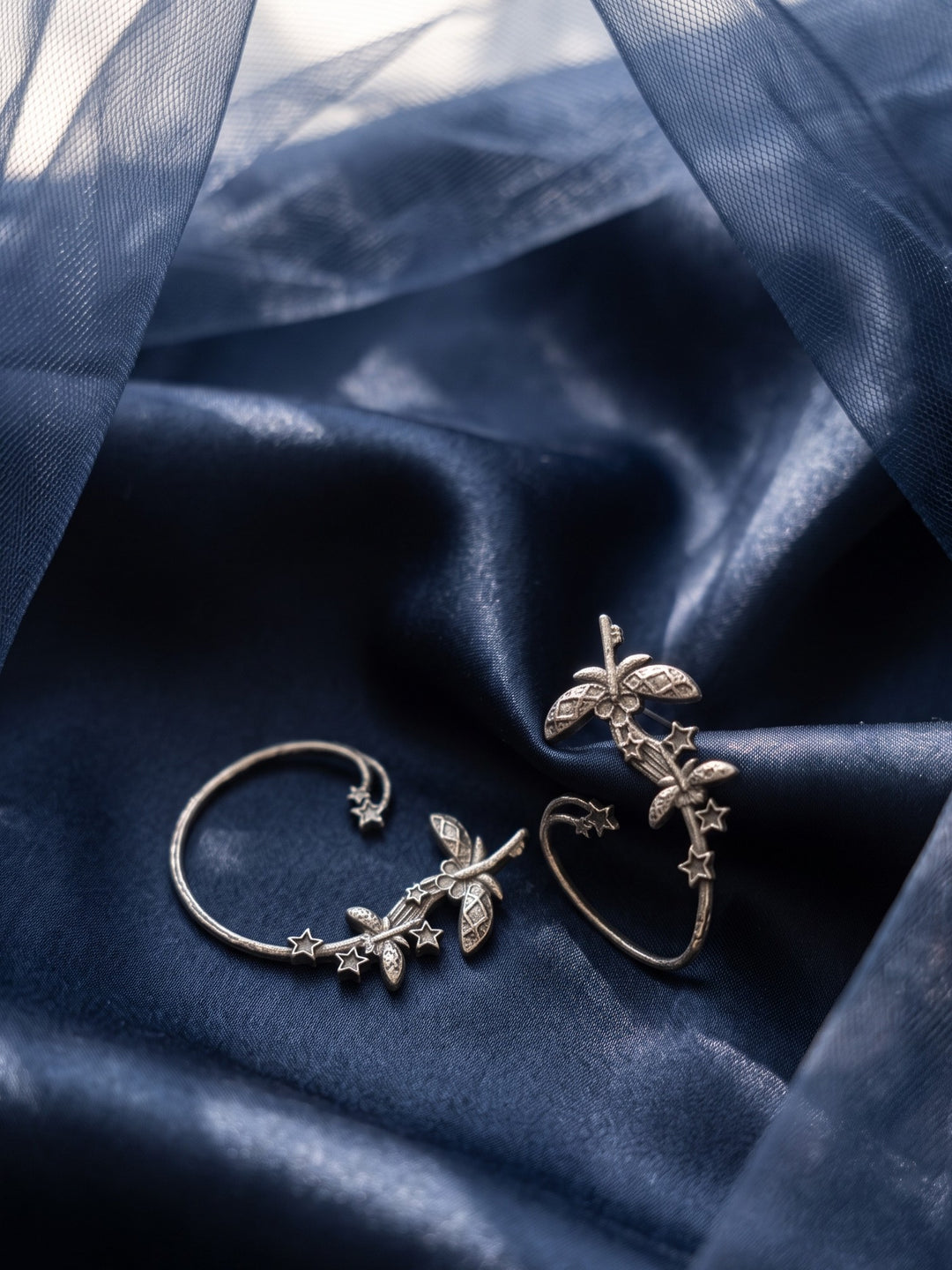 Ruhani Oxidised Eearrings