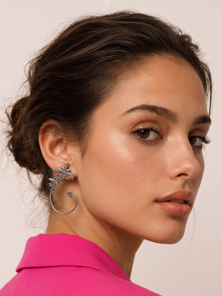 Ruhani Oxidised Eearrings
