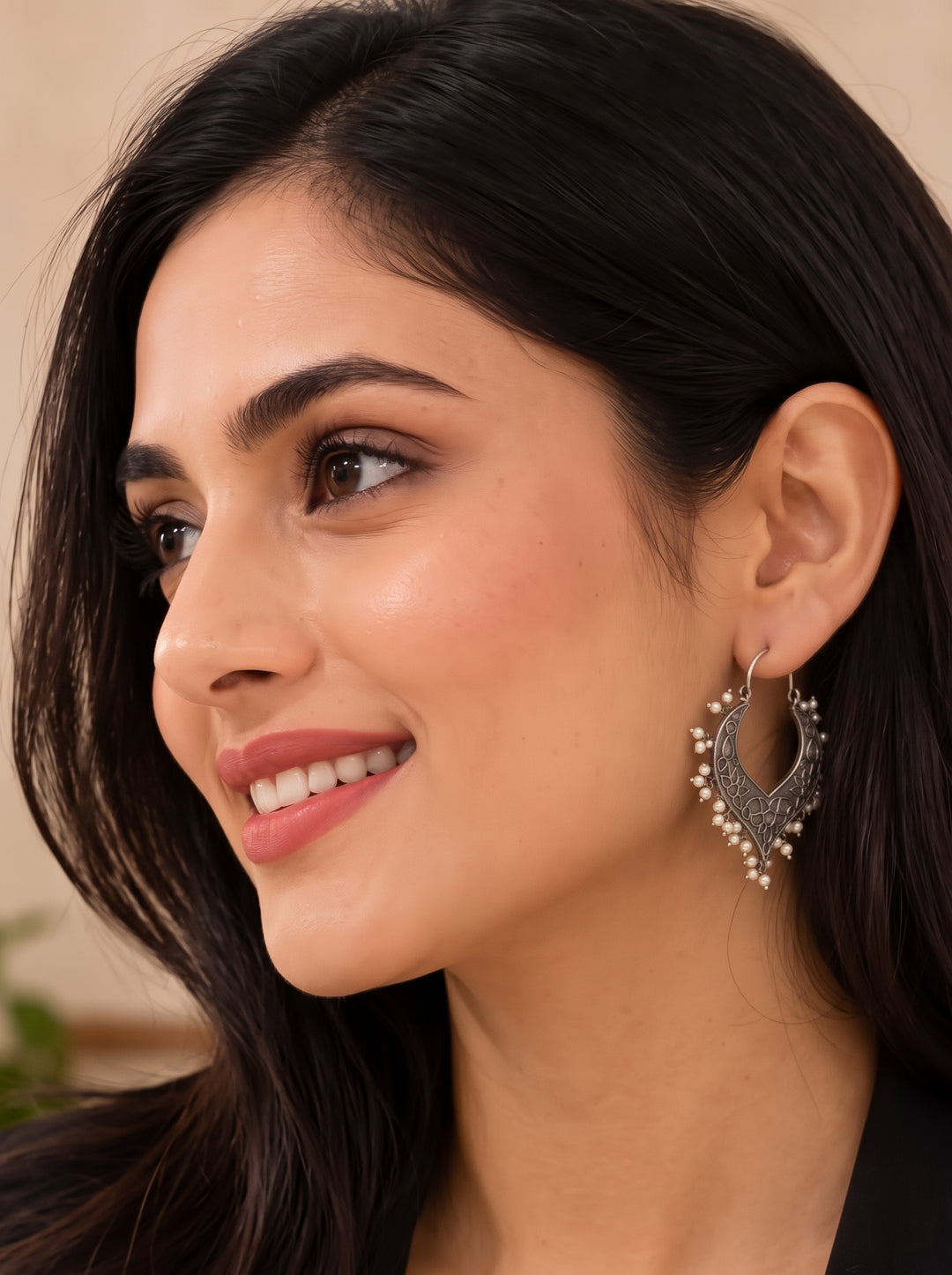 Virasat Oxidised Earrings