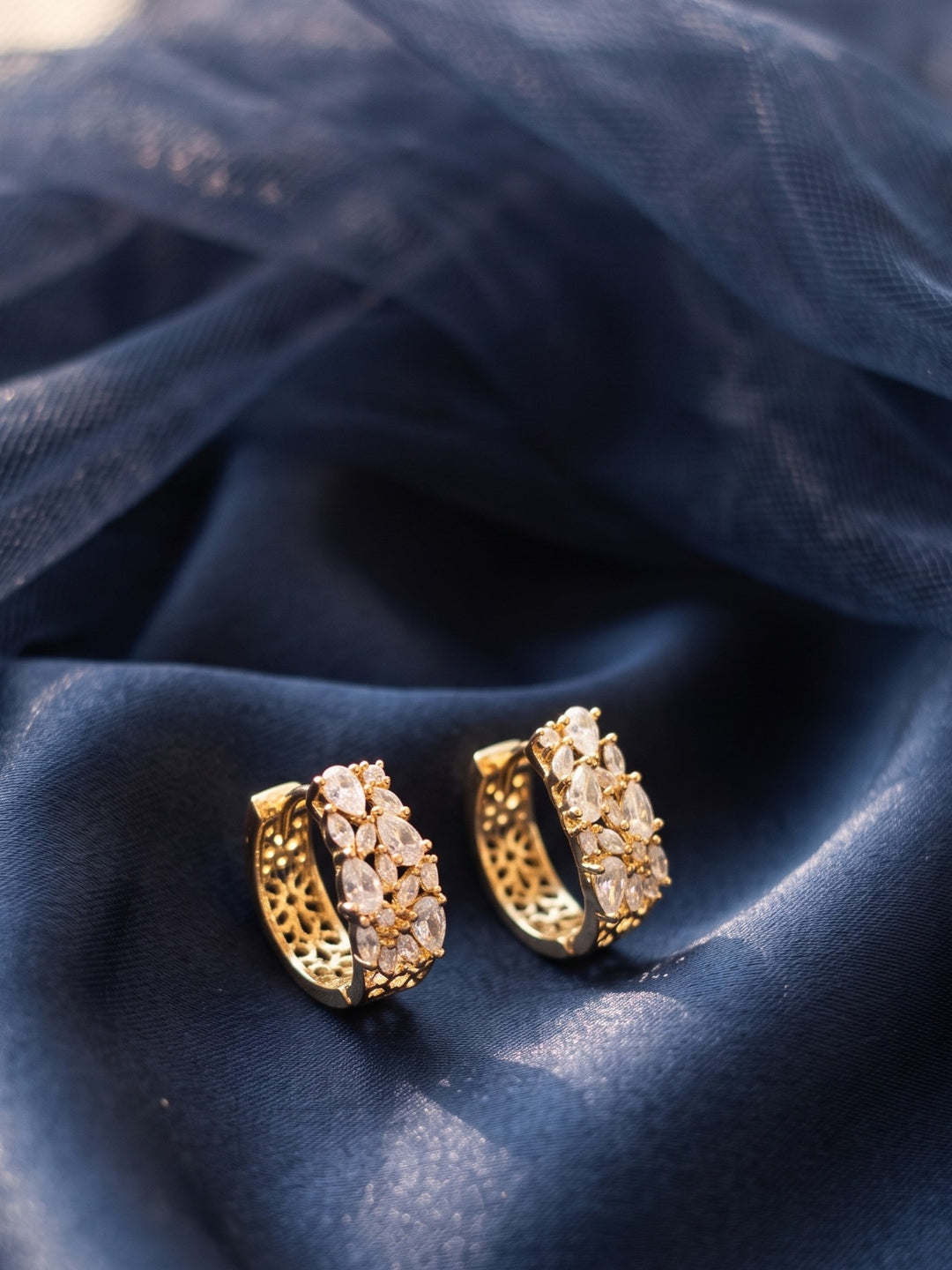 Monstera Fligree Floral Hope Earring
