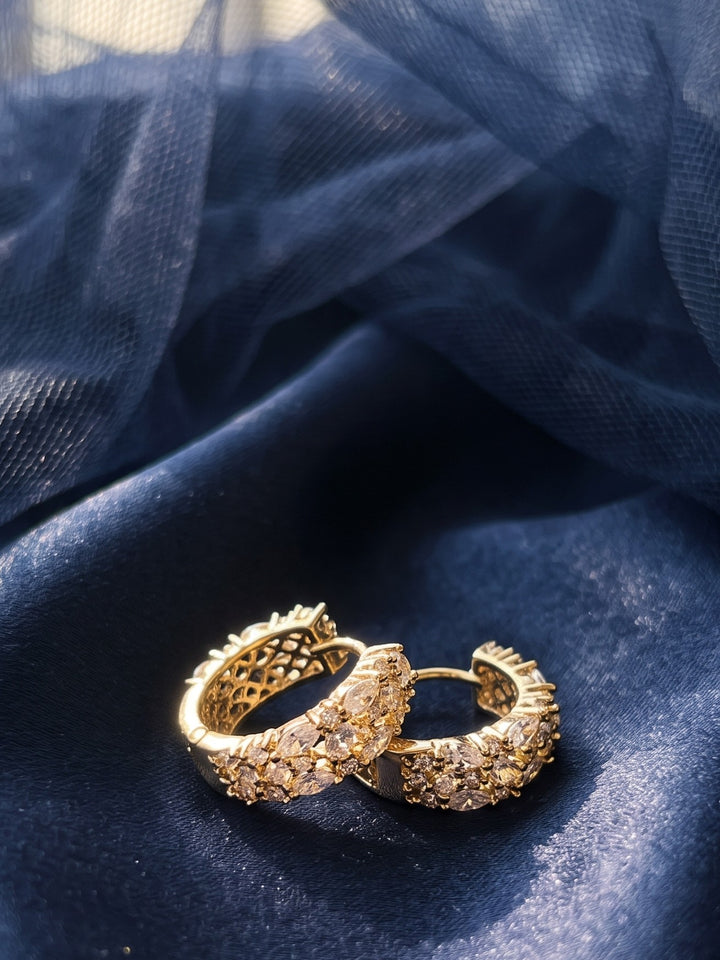 Monstera Fligree Floral Hope Earring