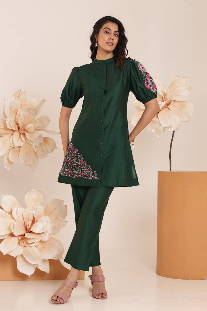 Sahiba Fern Embroidered Co-ord Set