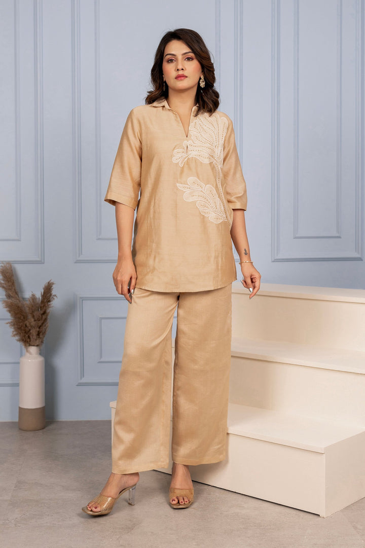 Raya Tan Co-ord set