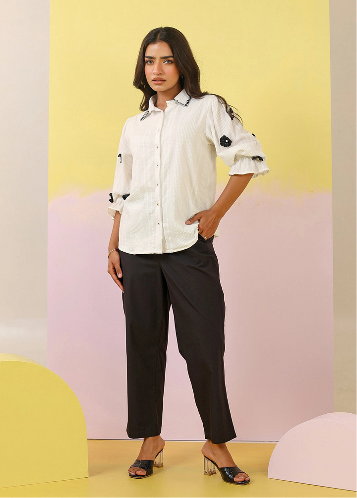 Purna monochrome Cotton Co-ord set