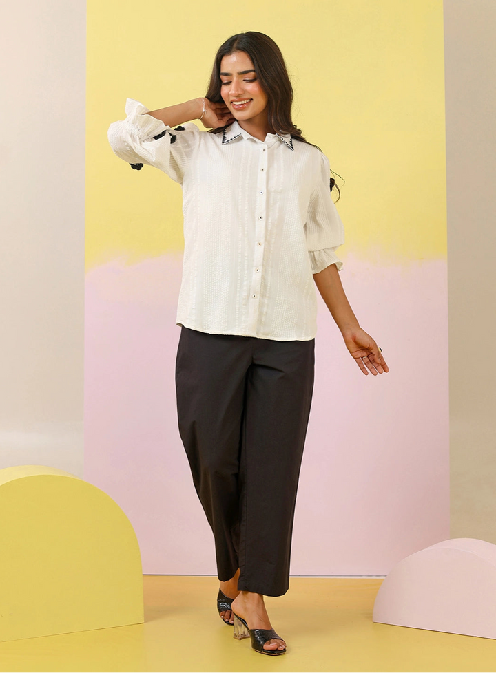 Purna monochrome Cotton Co-ord set