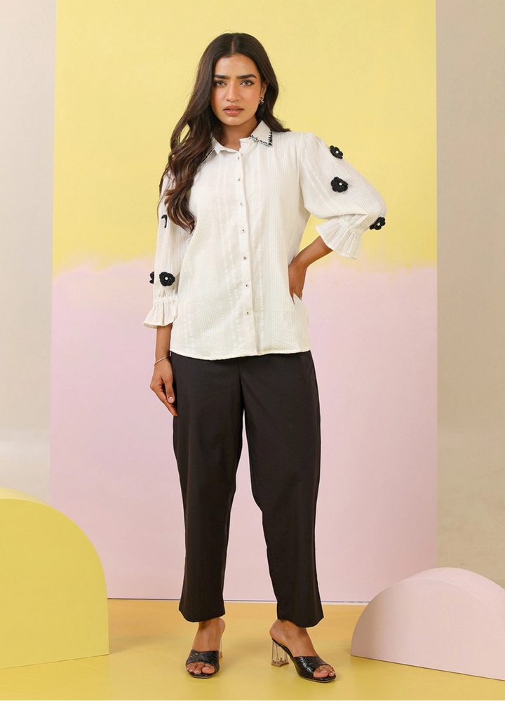 Purna monochrome Cotton Co-ord set