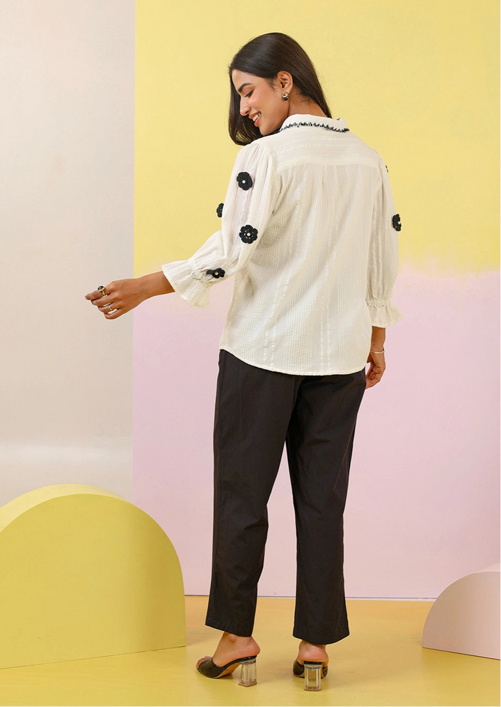 Purna monochrome Cotton Co-ord set