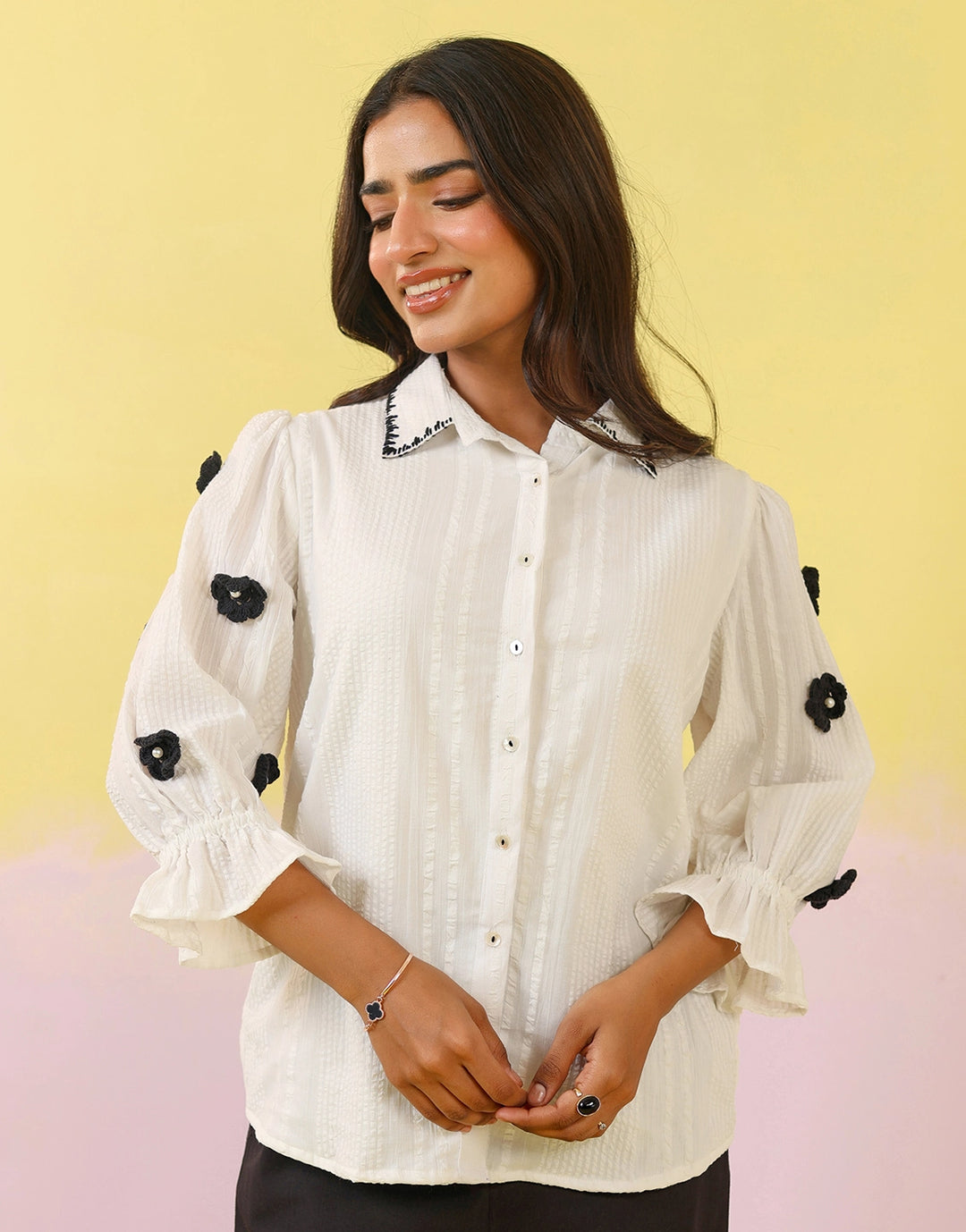 Purna monochrome Cotton Co-ord set