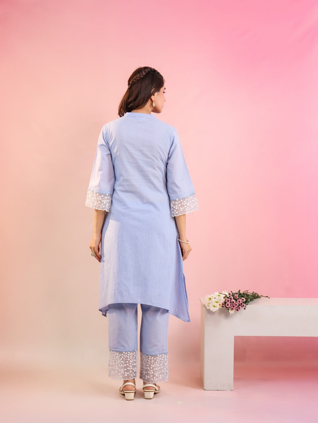 Raftar marine cotton co-ord set