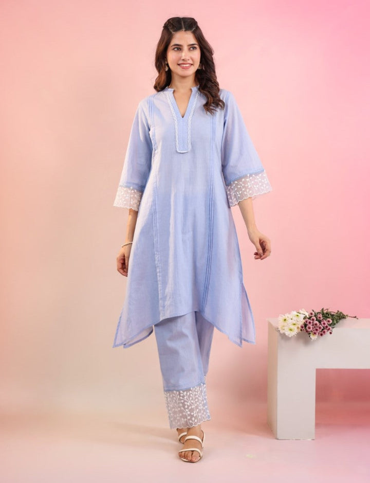 Raftar marine cotton co-ord set