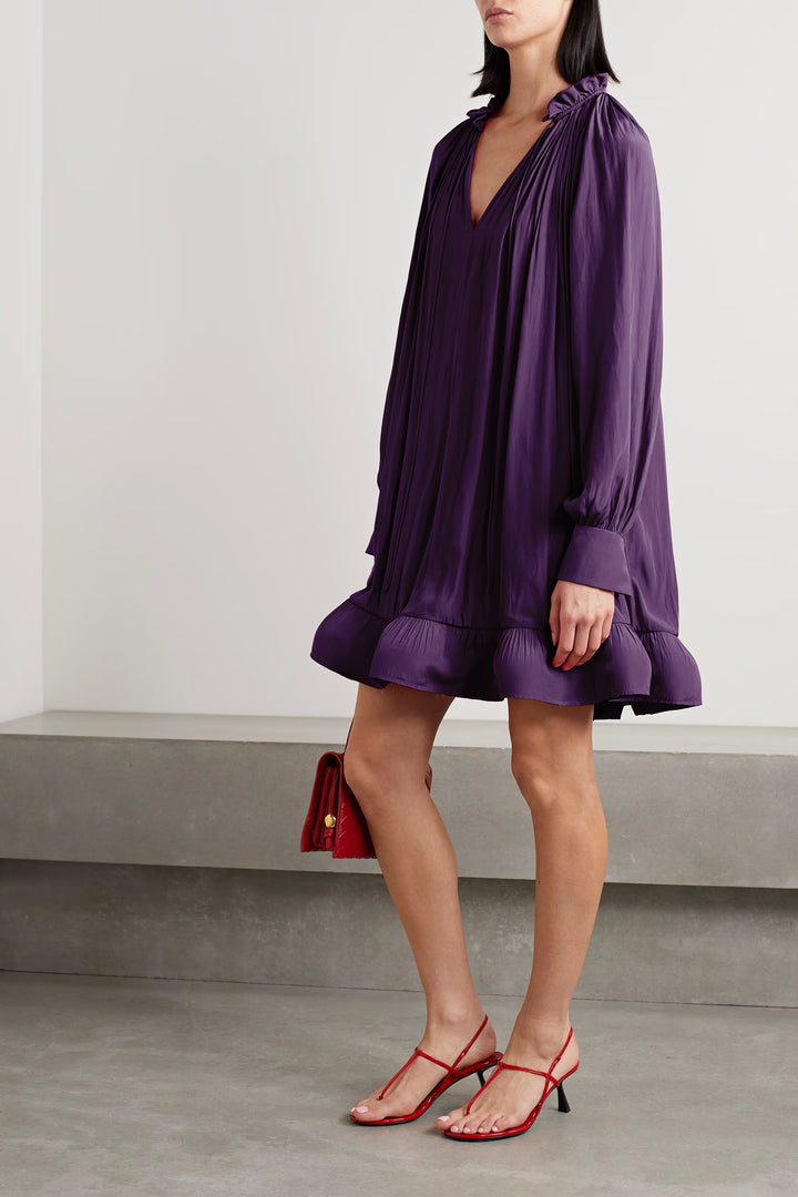 Rihana Jam Ruffle Dress