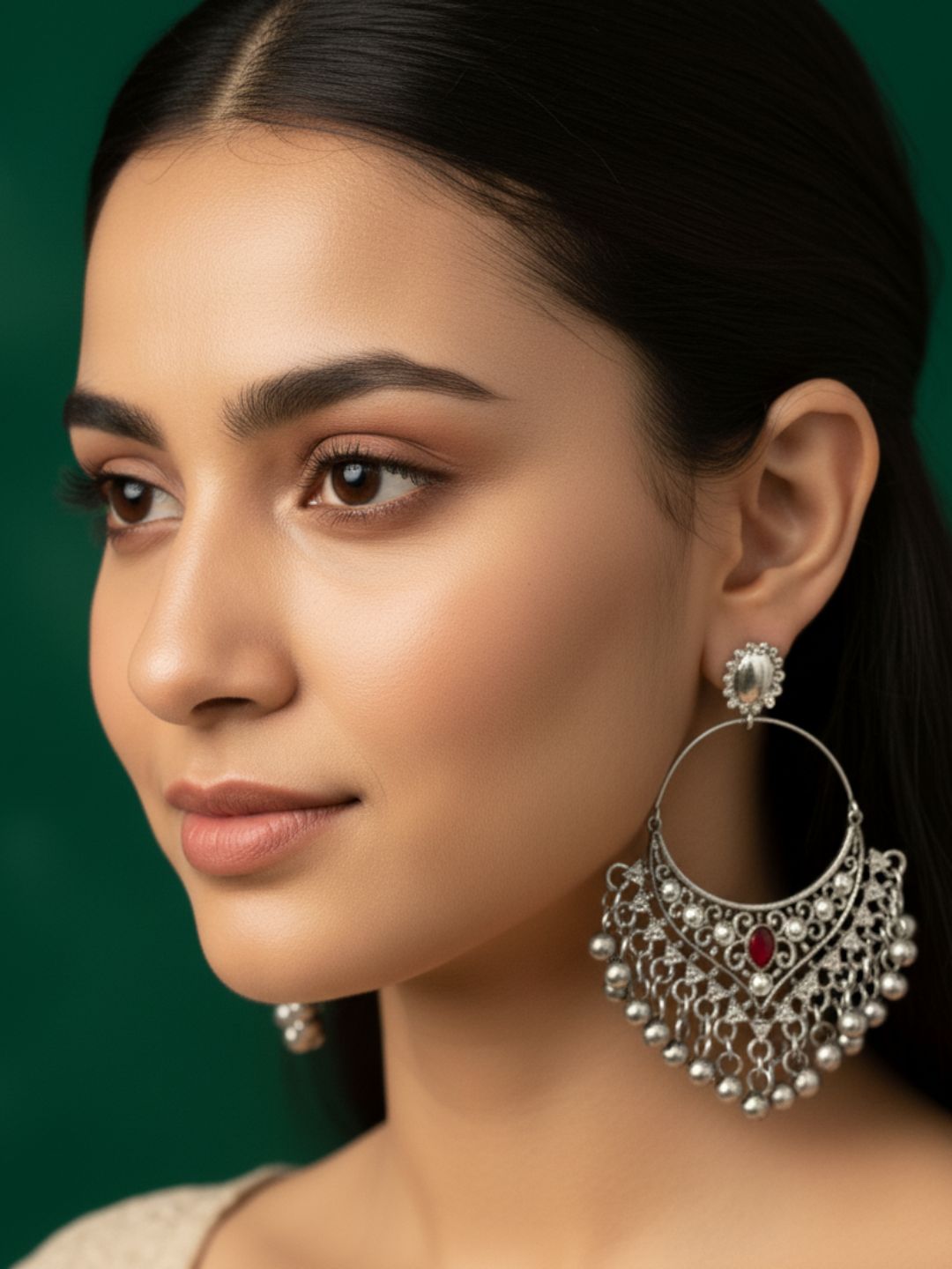 Antara Oxidised Earrings